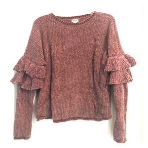 Super soft chenille sweater.